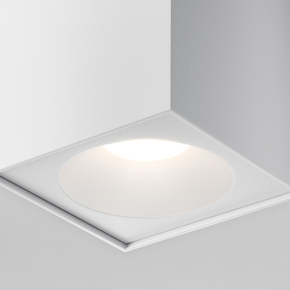 Zoom Plafonnier blanc