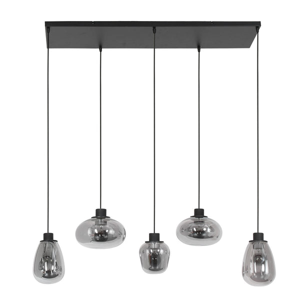 Reflexion black pendant light