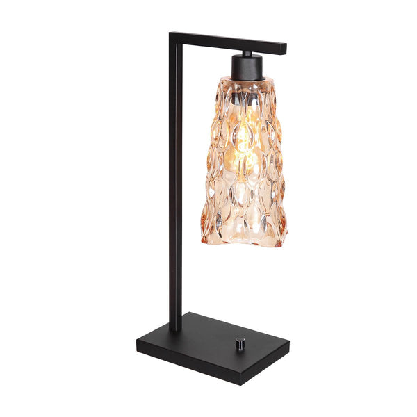 Vidrio black table lamp