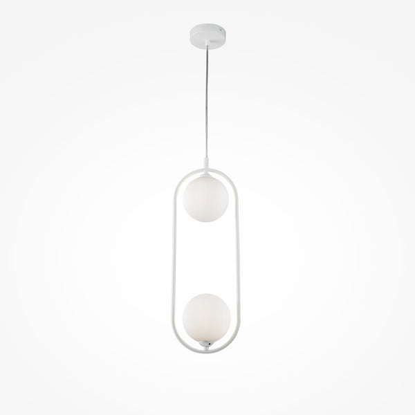 Ring white pendant light