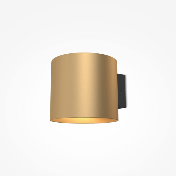 Gold Round Wall Sconce