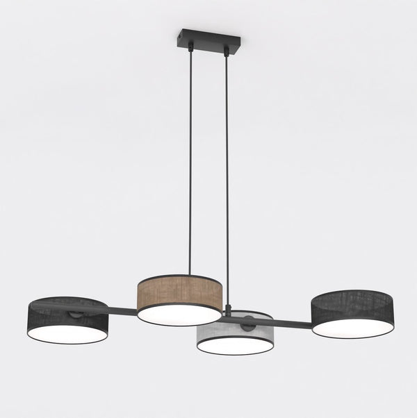 Drumz 4-light pendant, mix 1