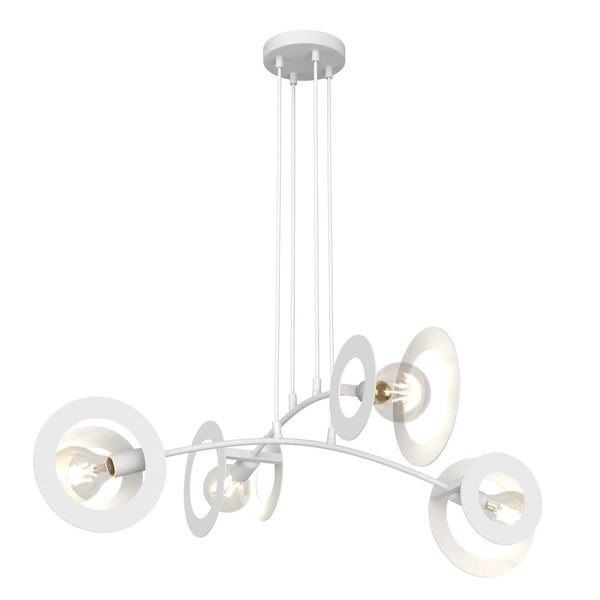Euphoria 4-light pendant white