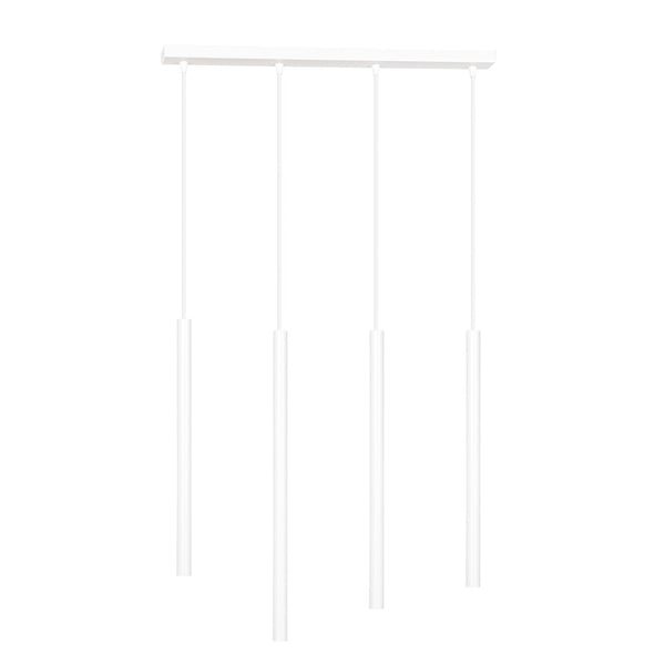 Selter 4-light white pendant light