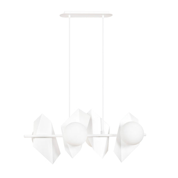 Drifton 4-light white pendant light