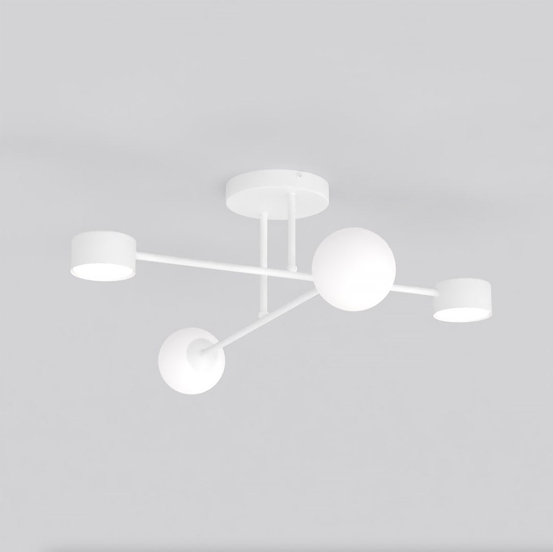 Holon white ceiling light