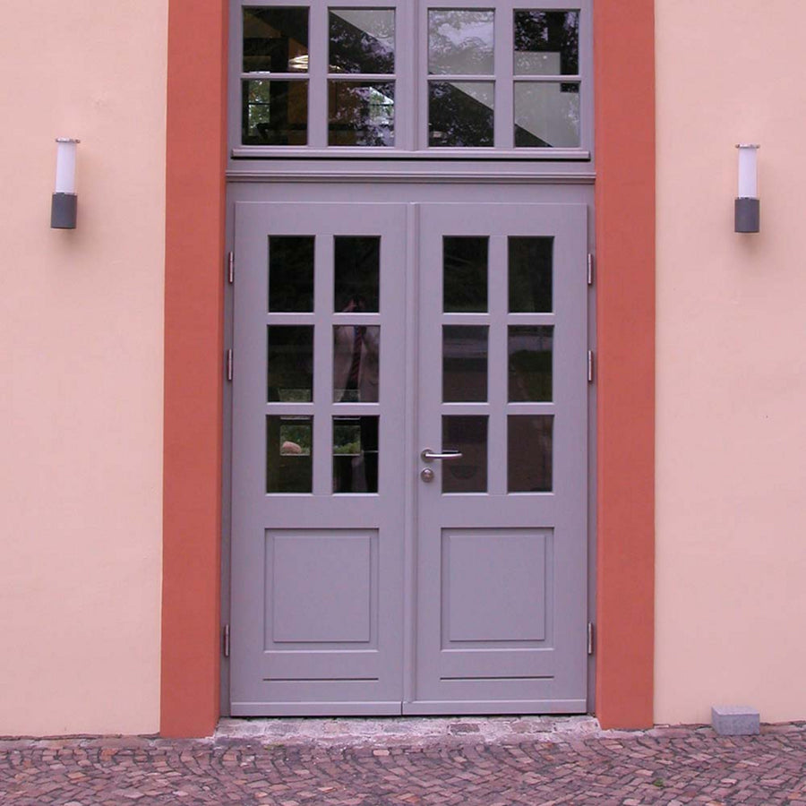 Applique d'extérieur Belle Elettra, anthracite et blanc, Ø 10 cm, IP44