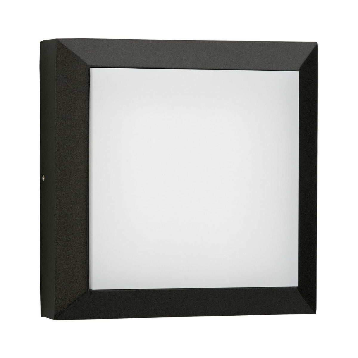 Applique d'extérieur LED Sophia 19 en aluminium, noir, hauteur 19 cm, IP54