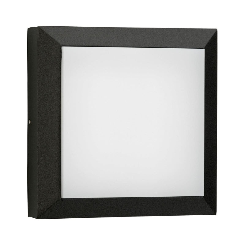 Applique d'extérieur LED Sophia 19 en aluminium, noir, hauteur 19 cm, IP54