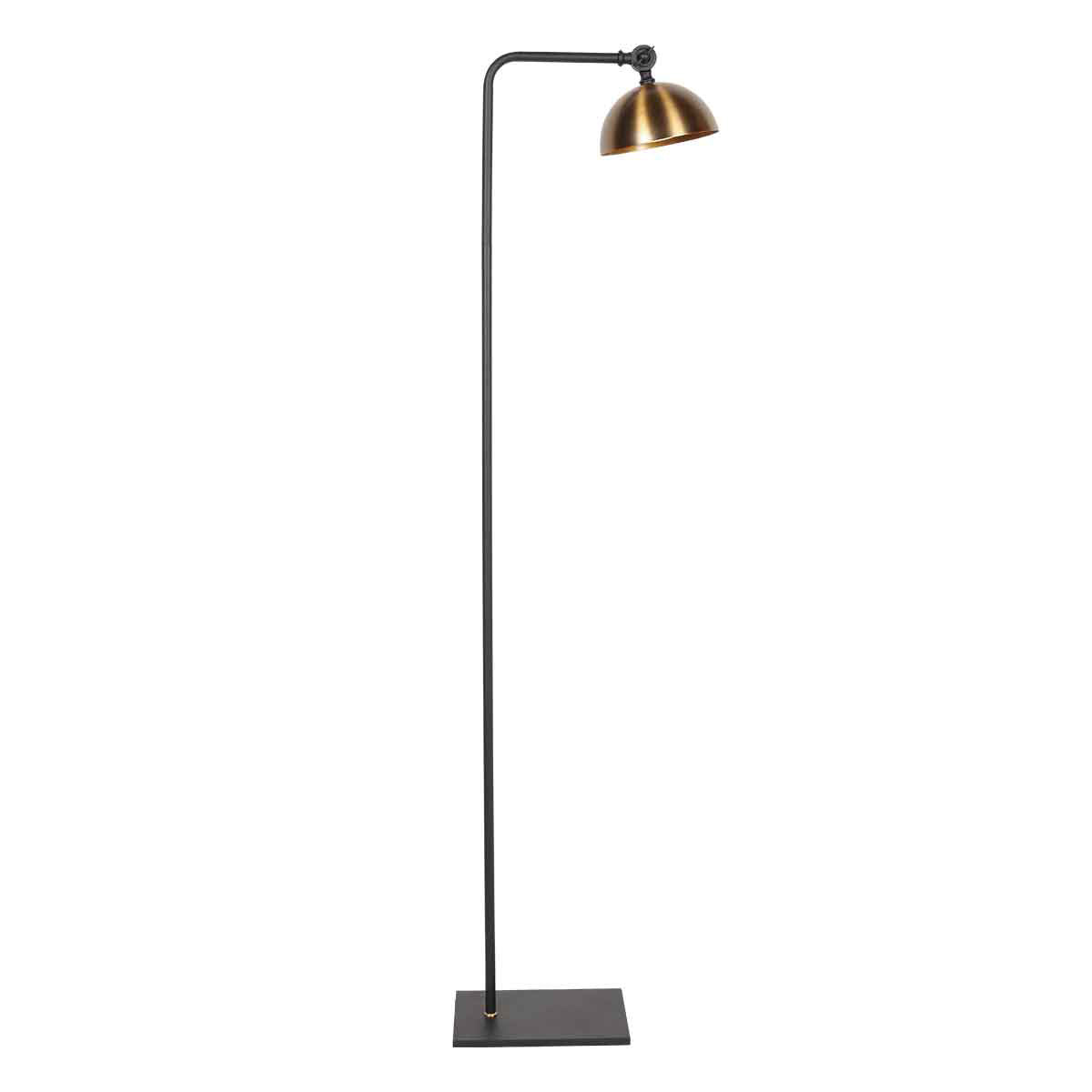 Pintino 4125ZW floor lamp black and bronze, GU10 socket
