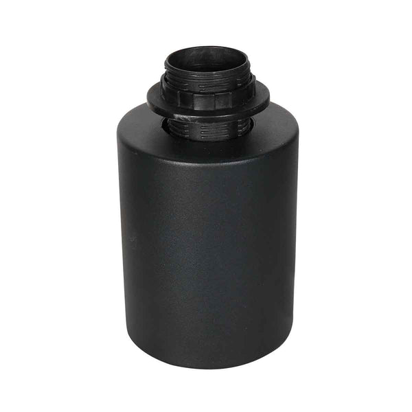 Black table lamp / Bloeba 4128ZW base with E27 socket