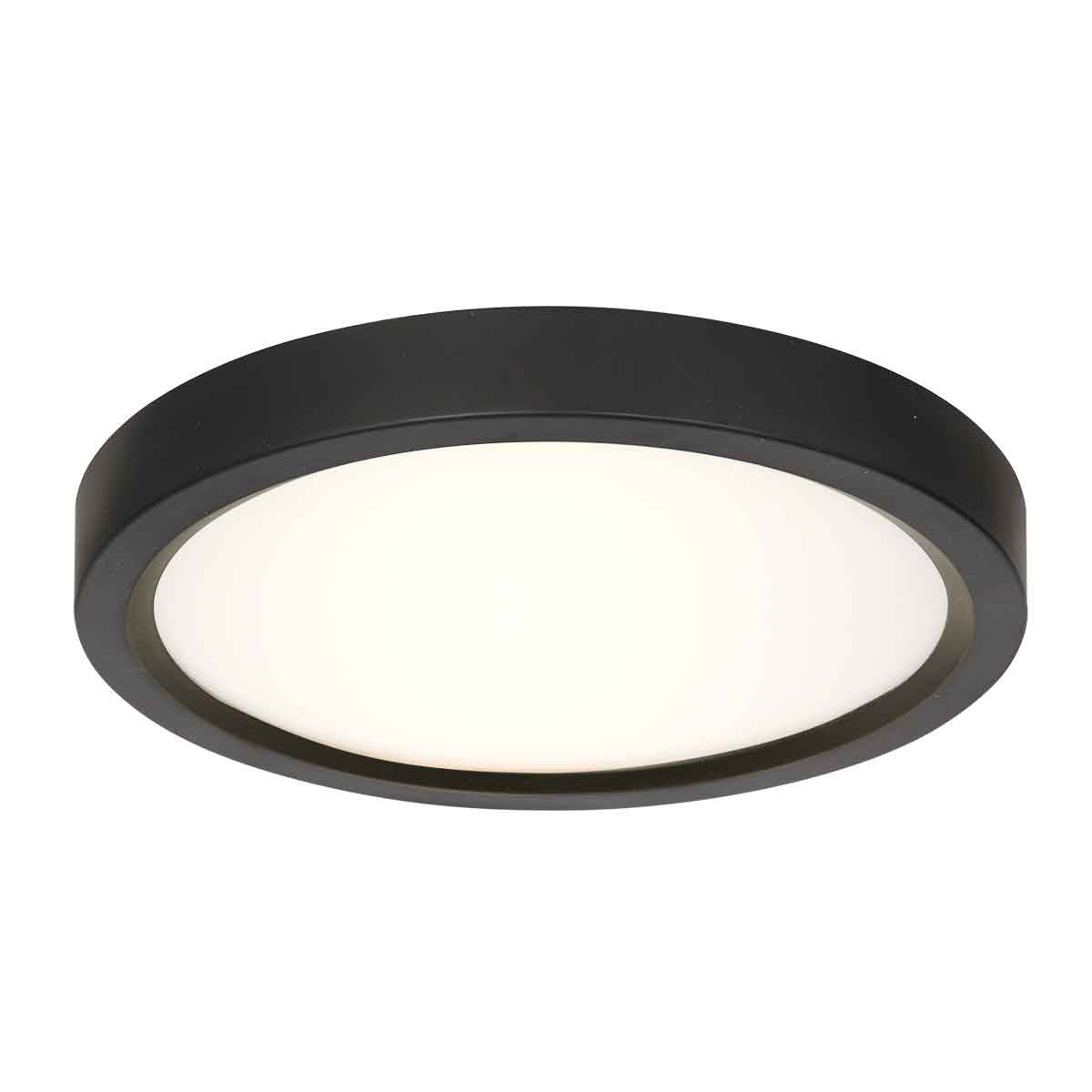 Black ceiling lamp 4132ZW with 3-level dimmable function and color temperature adjustment Ø29 cm