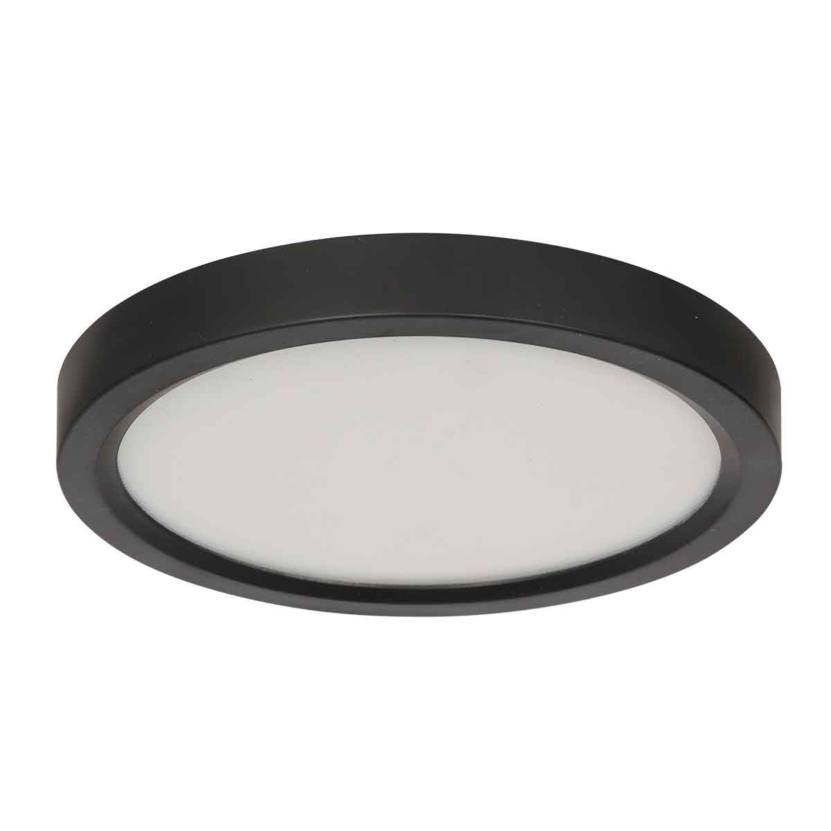 Black ceiling lamp 4132ZW with 3-level dimmable function and color temperature adjustment Ø29 cm