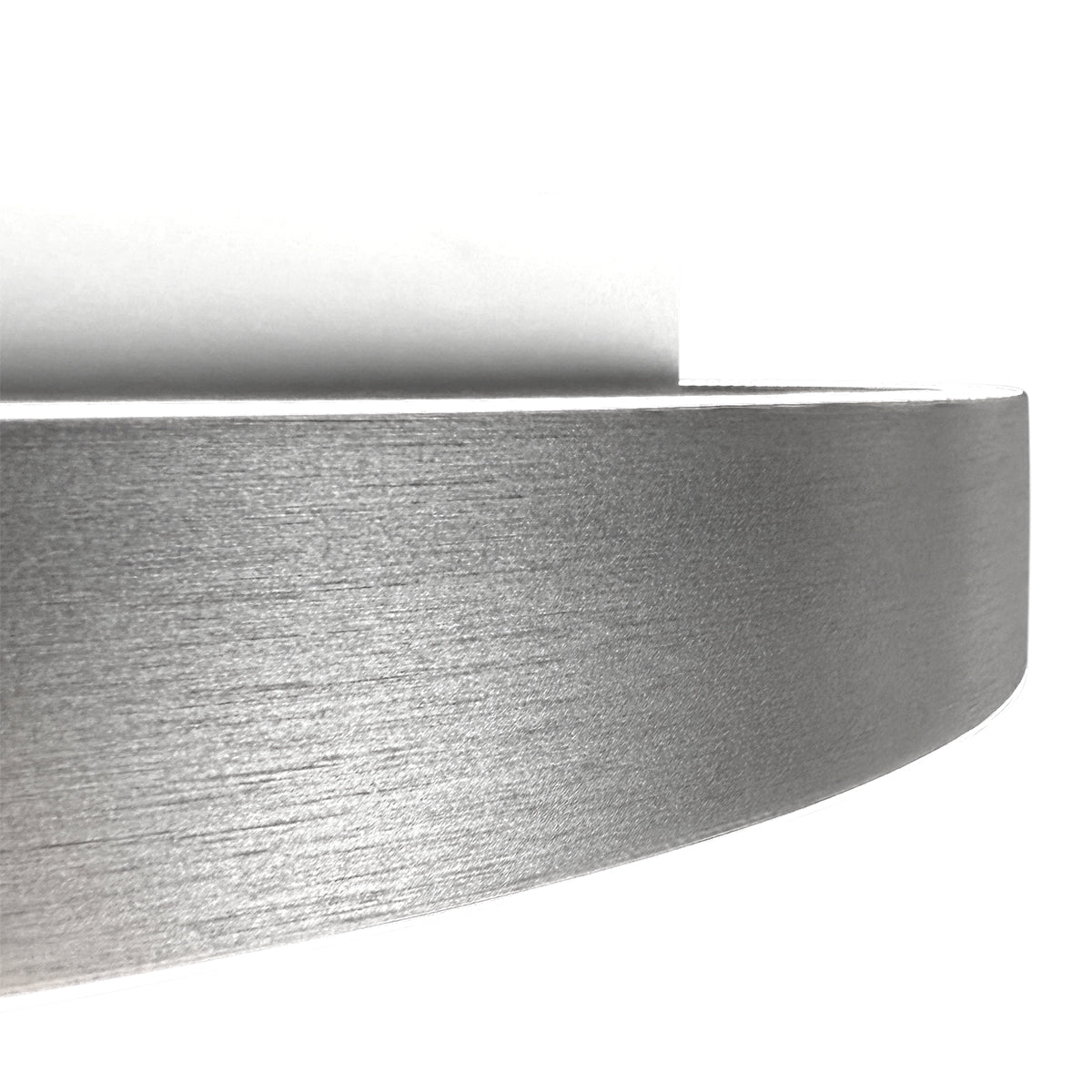 Steel-colored ceiling light Ringlux 4134ST Ø30 cm 2500 lumens