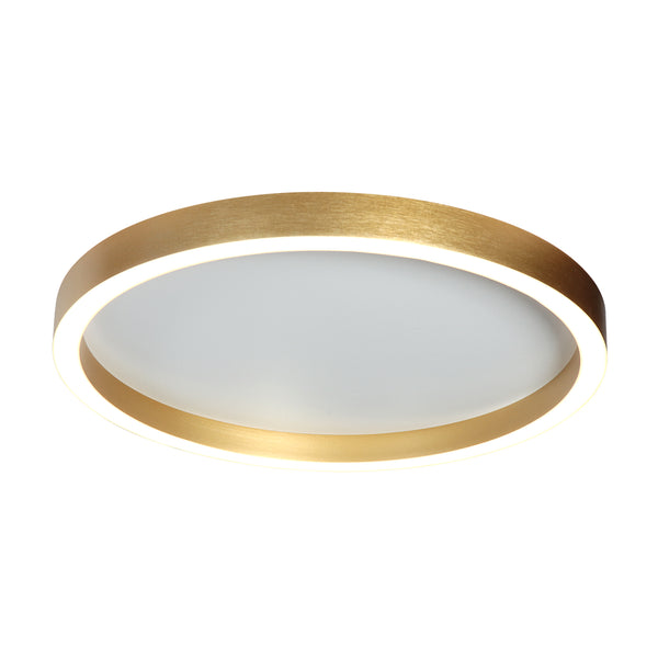 Ringlux 4135GO gold ceiling light Ø40 cm 3600 lumens
