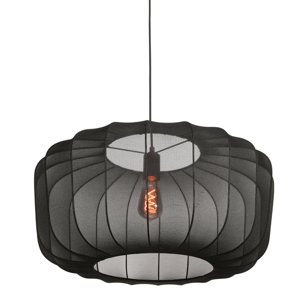 Sable 4193ZW black pendant light – Luxurious and warm, a real eye-catcher