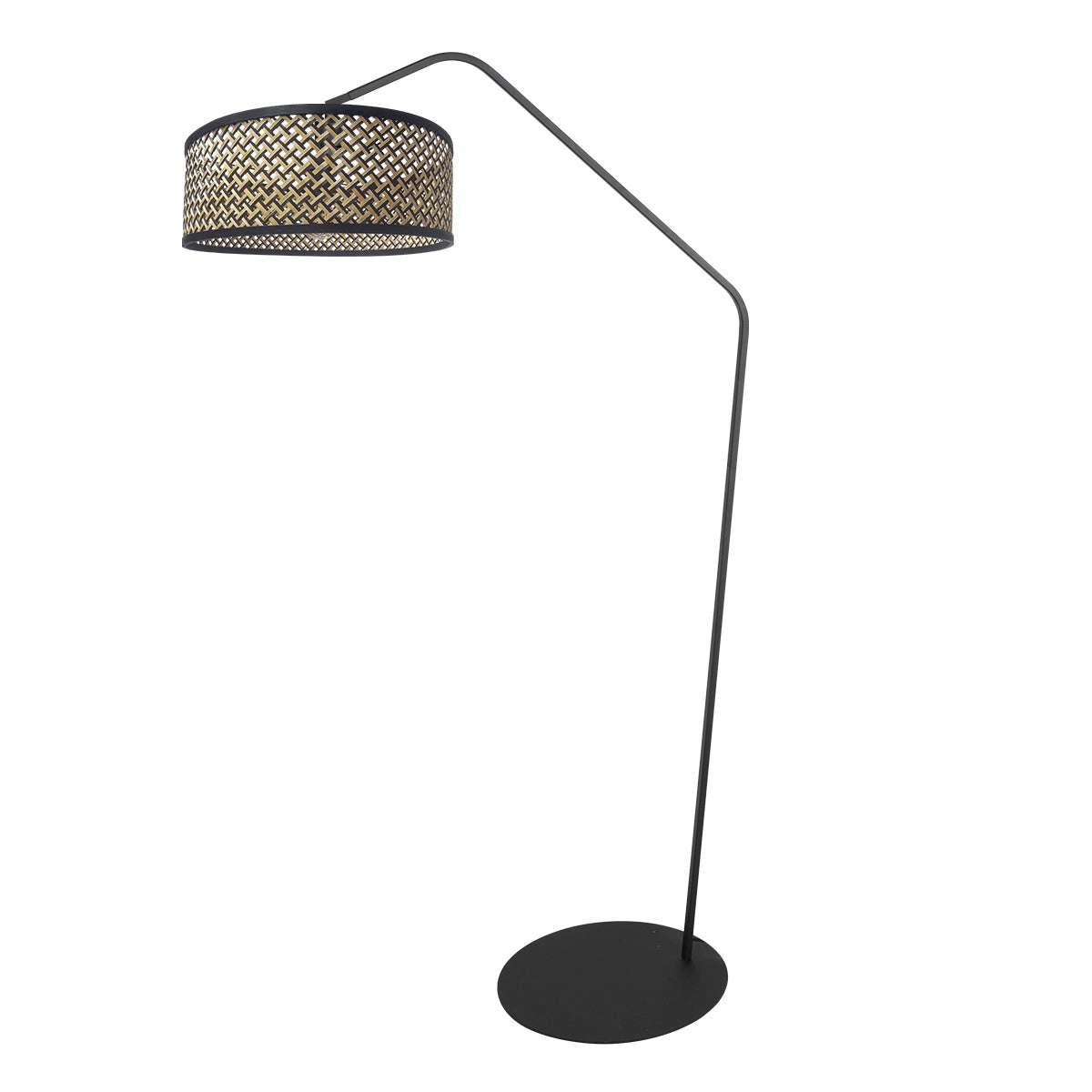 Zig-Zag 4238ZW black floor lamp – Unique design and functional use
