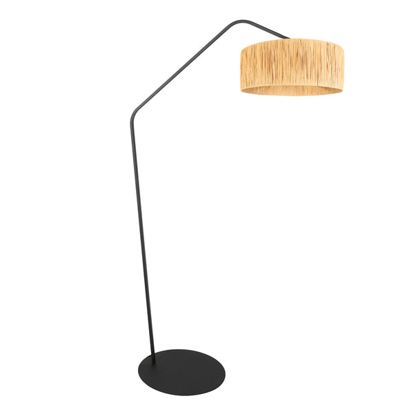Zig-Zag 4239ZW black floor lamp – unique and functional design