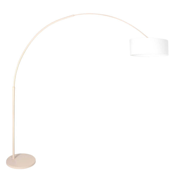 Sparkled Light 4316CR Cream Arched Floor Lamp – The trendy color of 2025