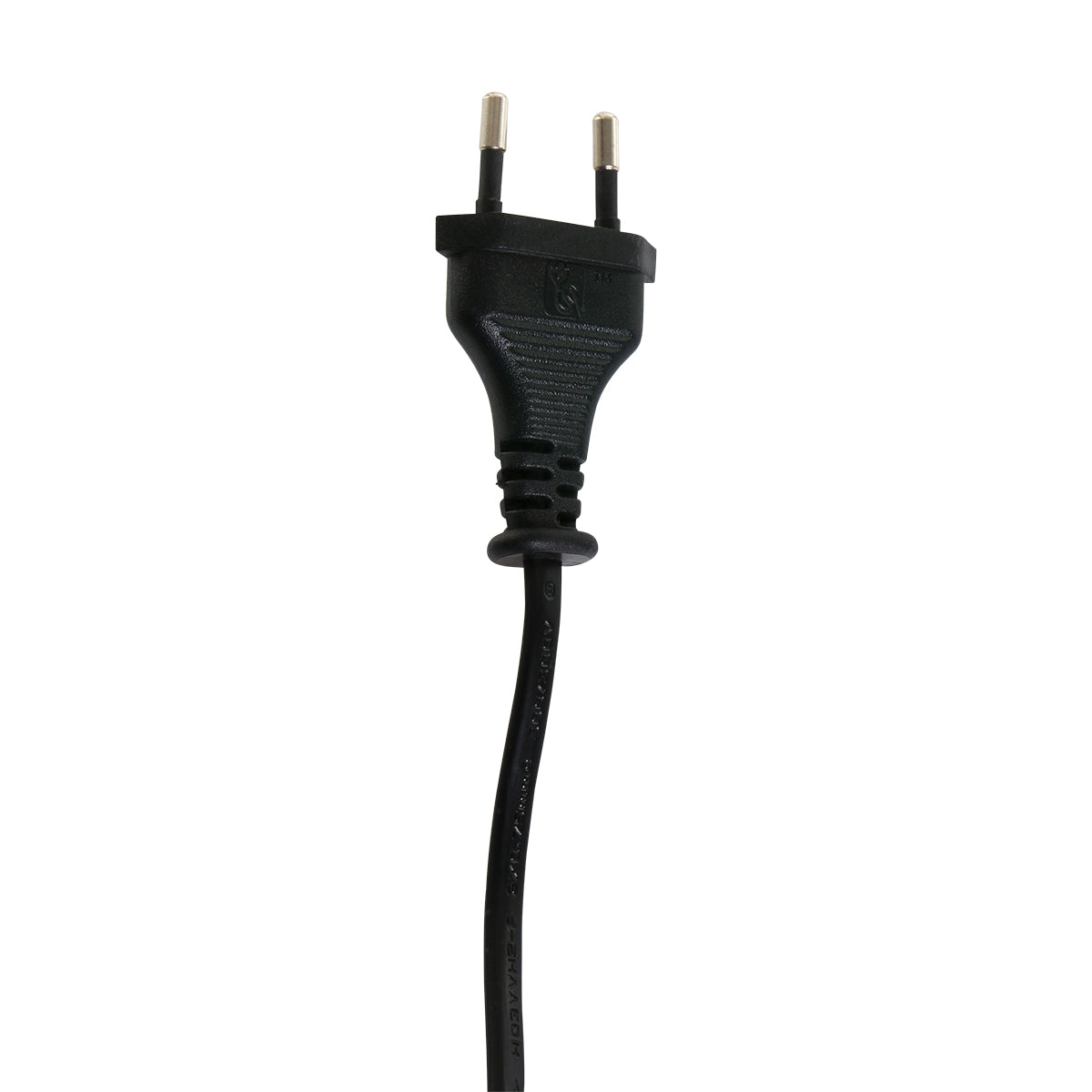 Solva 4469ZW floor lamp with black base and Twine lampshade