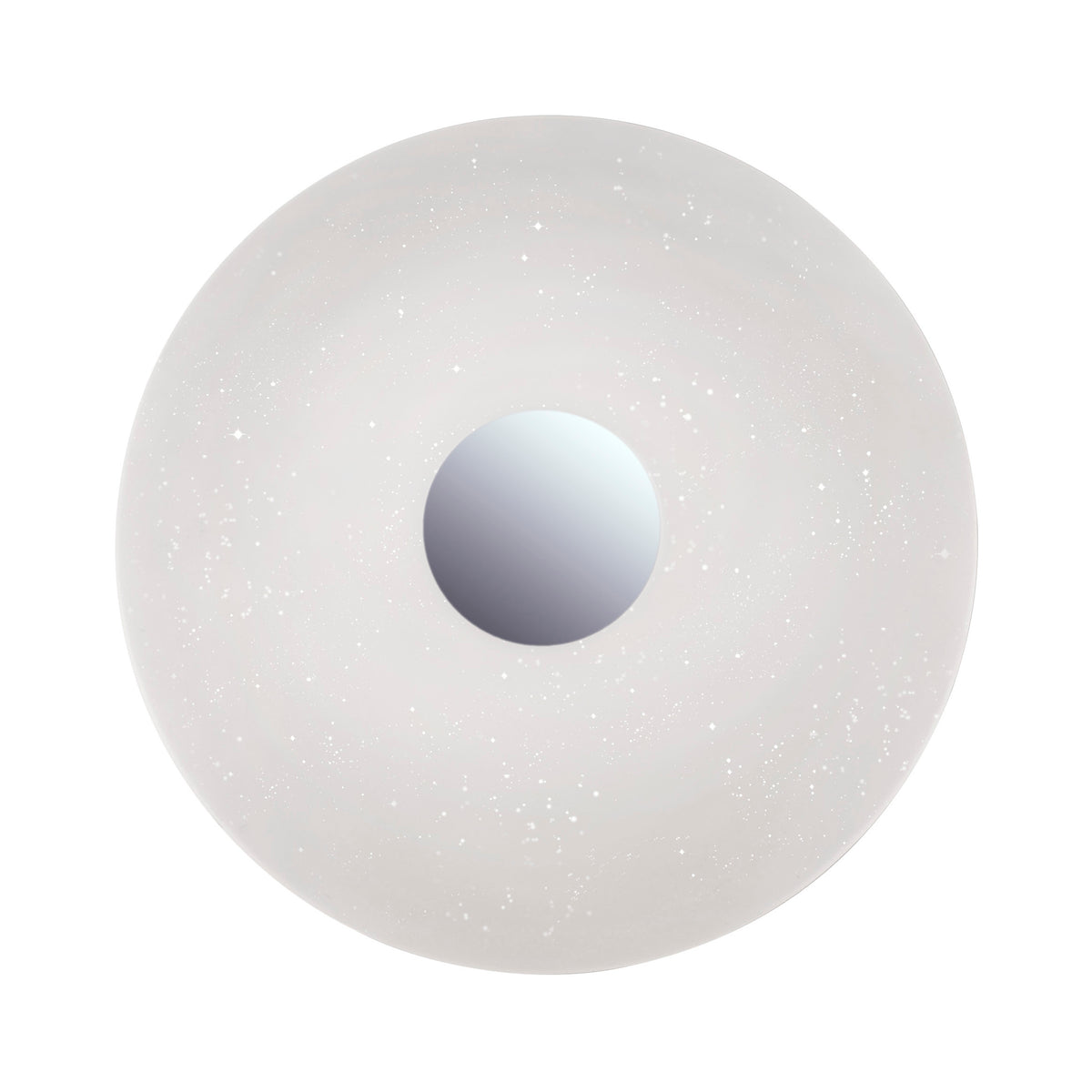 Plafonnier Lavinia chromé, L 59 cm