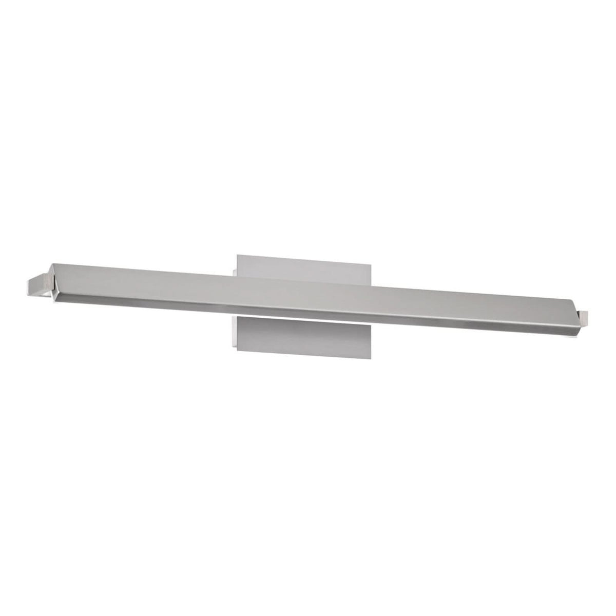 Applique murale LED Pare TW en métal, nickel mat, hauteur 10 cm, 21 W