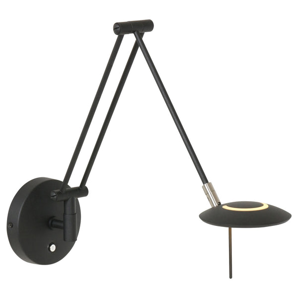 Zodiac LED wall lamp black