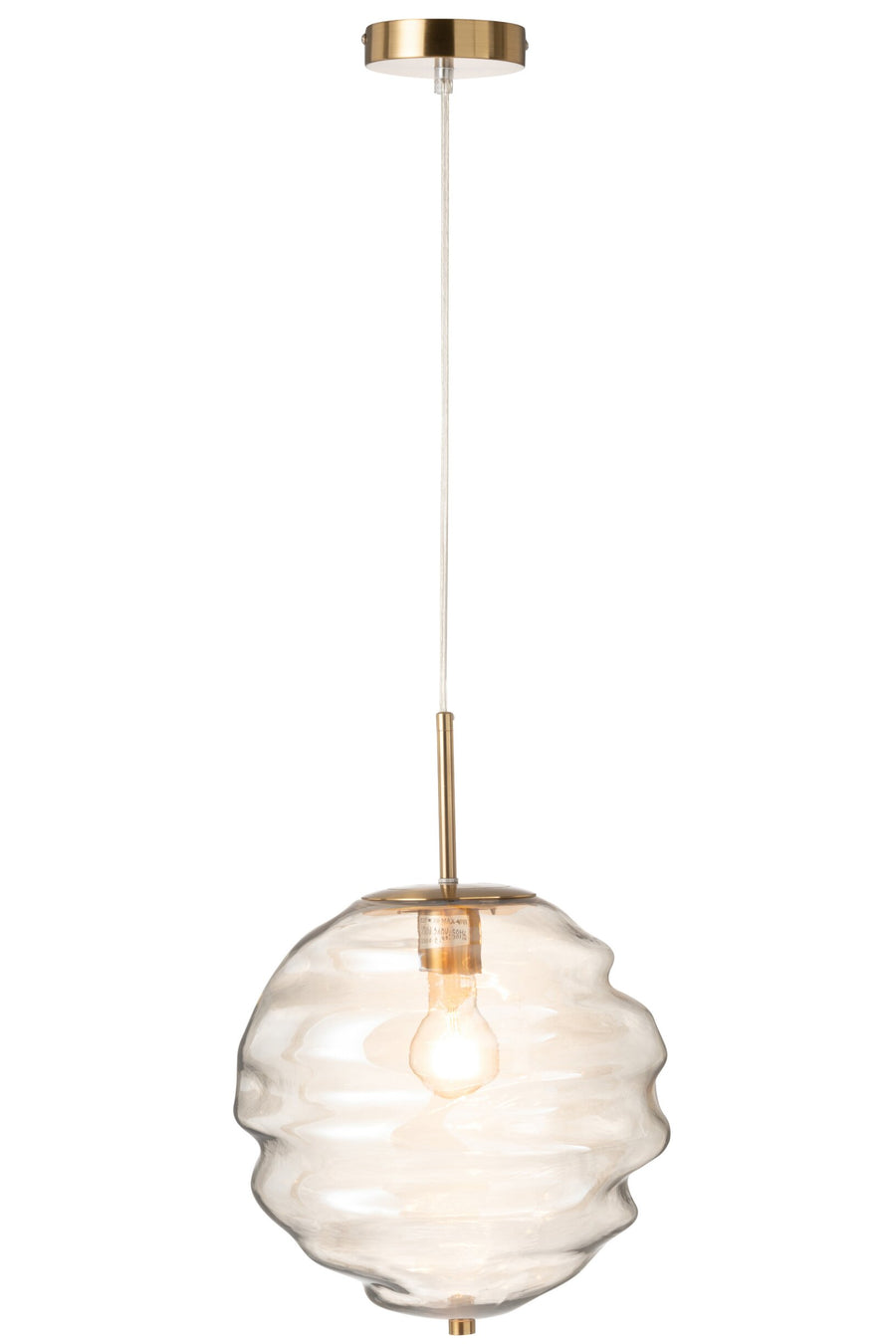 Suspension Ruche en verre