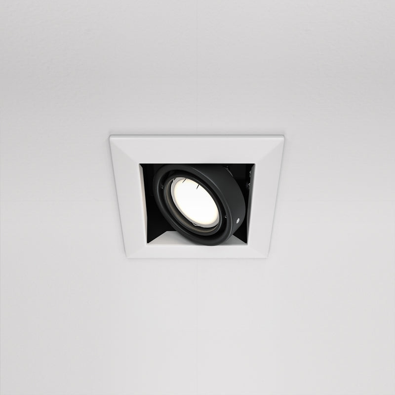 White Modern Metal Spotlight