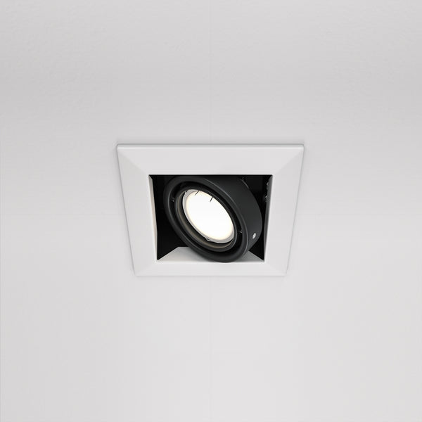 White Modern Metal Spotlight