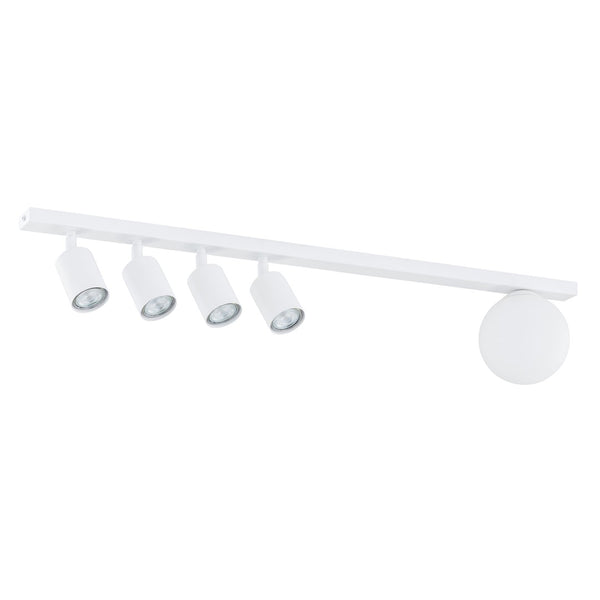 Baster 5-light ceiling light white