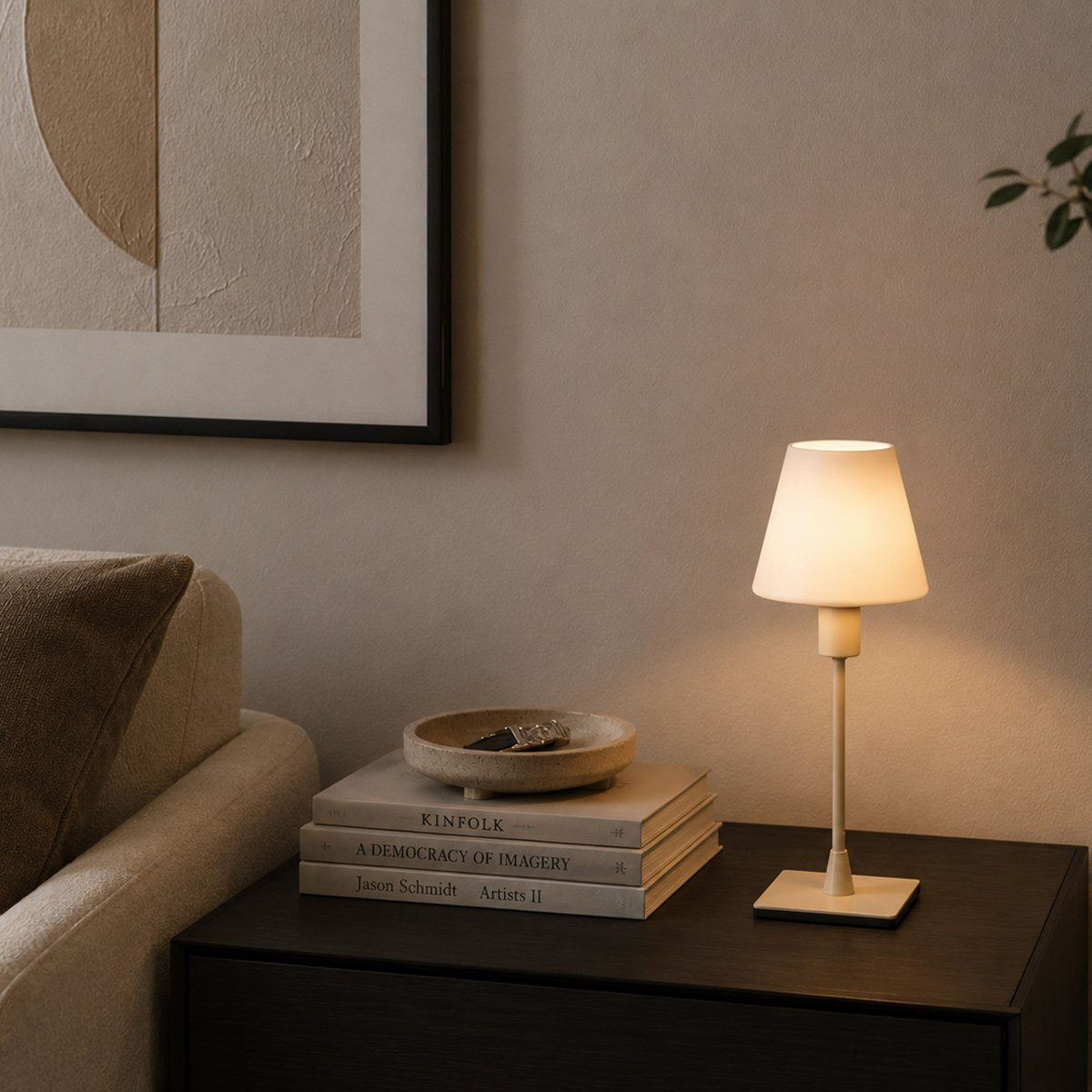 Lampe à poser Ancilla blanc
