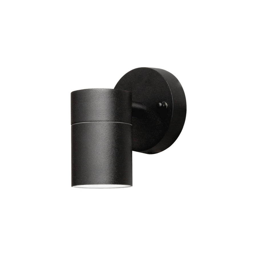 Applique d'extérieur Modena en aluminium, noir, hauteur 9 cm, IP44