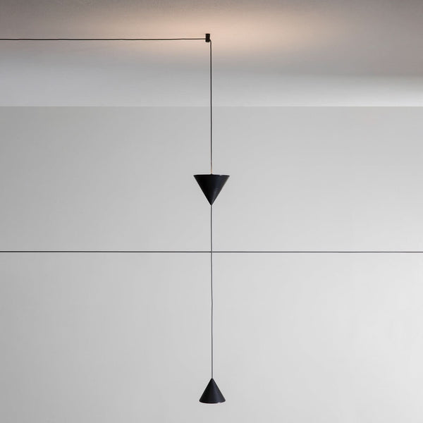 Applique murale LED Filomena 2 700 en aluminium, noir mat, 2700 K, 16,8 W, modèle 3