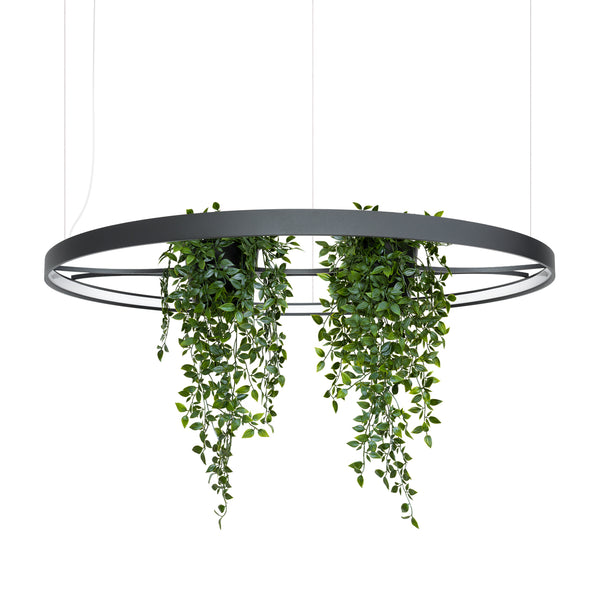 RIO BIO 110 black LED 4000K chandelier