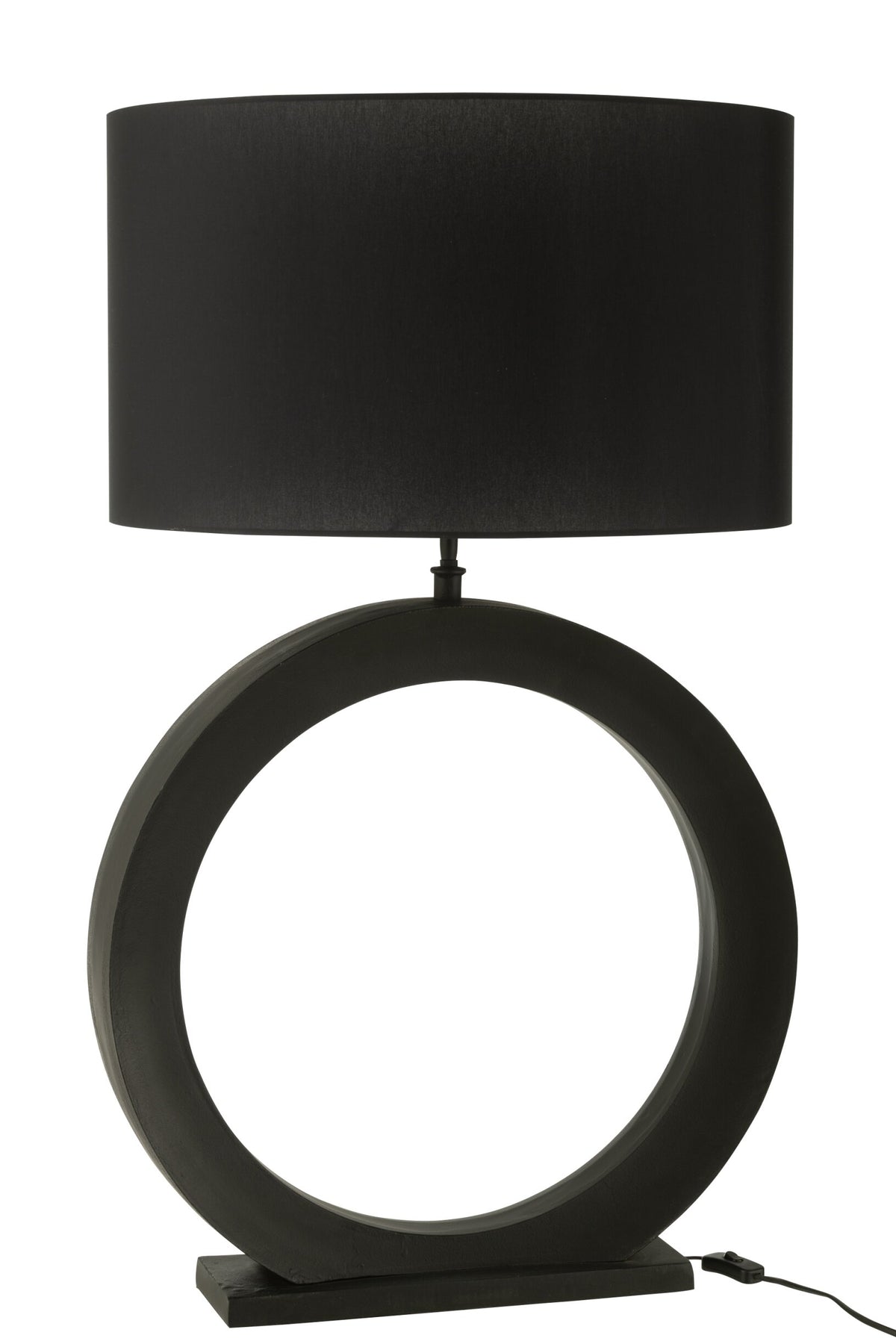 Lampe à poser anneau en aluminium