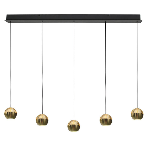Belluno gold pendant light