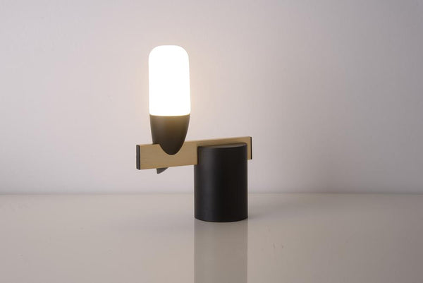 Lampe à poser LED Sakai noire