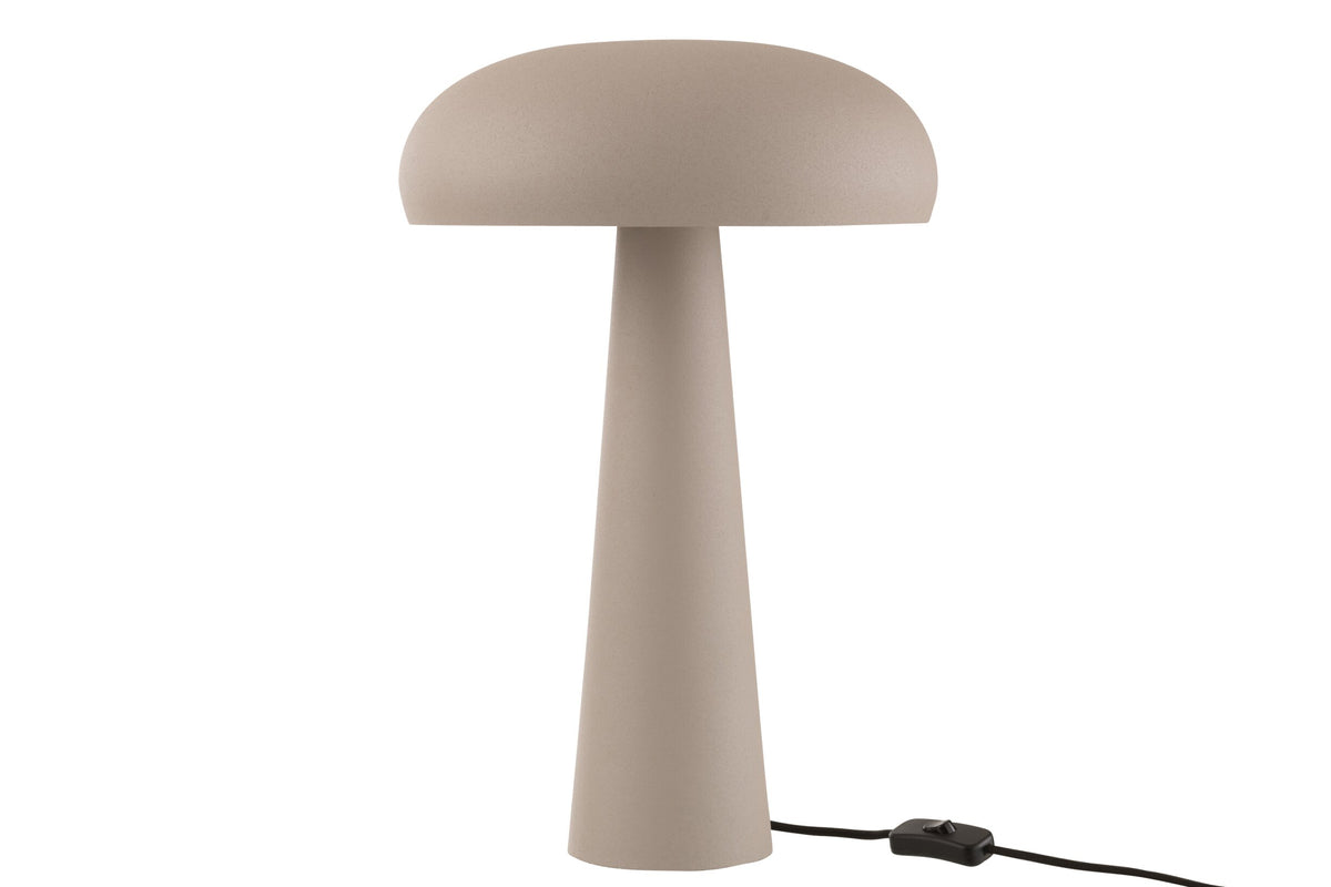 Lampe à poser en fer