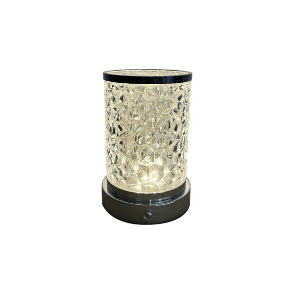 Lampe à poser LED Brillo transparente
