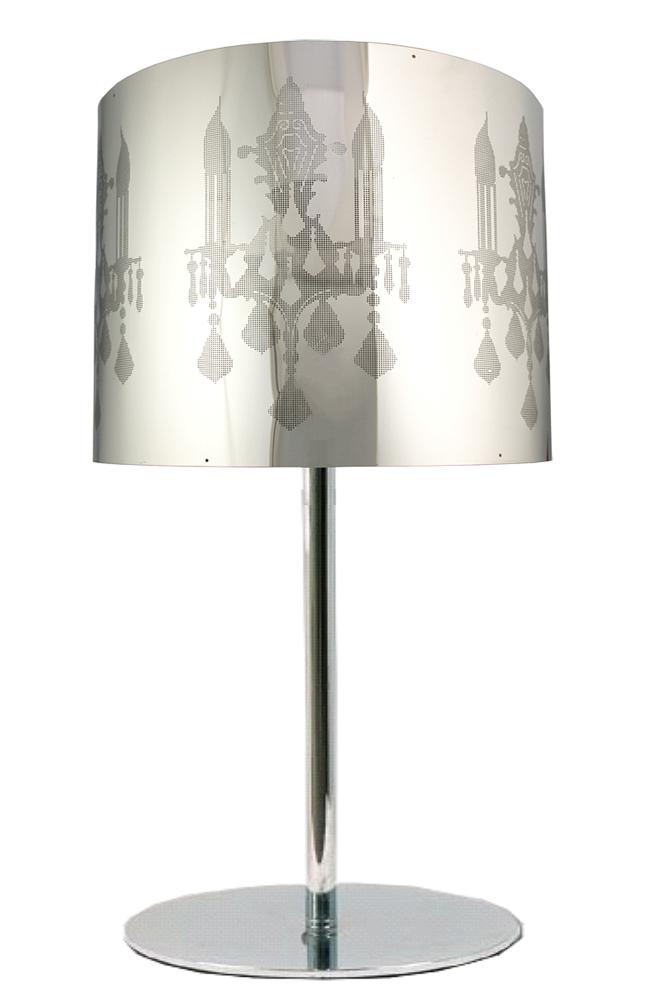 Lampe à poser Arkas chromée
