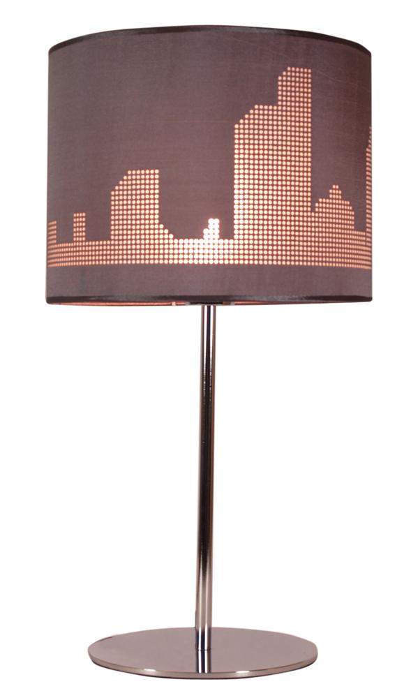 Lampe à poser Manhattan, tissu