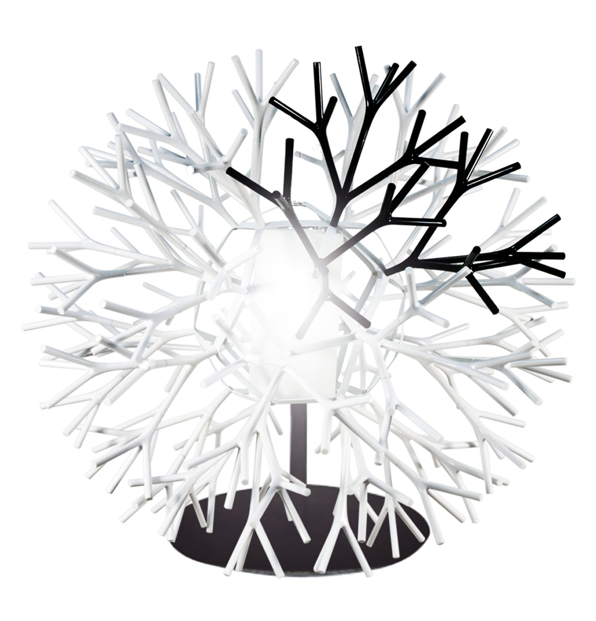 Lampe à poser Coral blanche