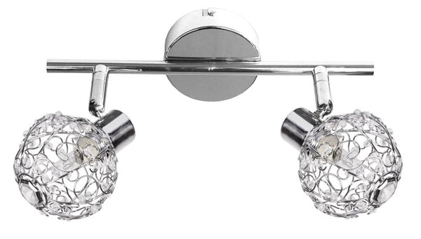 Plafonnier Collar 2 lumières chromé