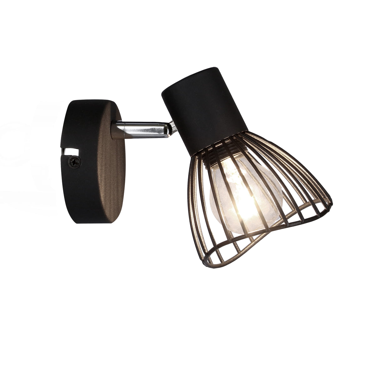 Applique murale Fly noire