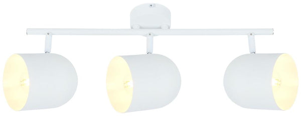 Plafonnier Azuro 3 lumières, L 55 cm