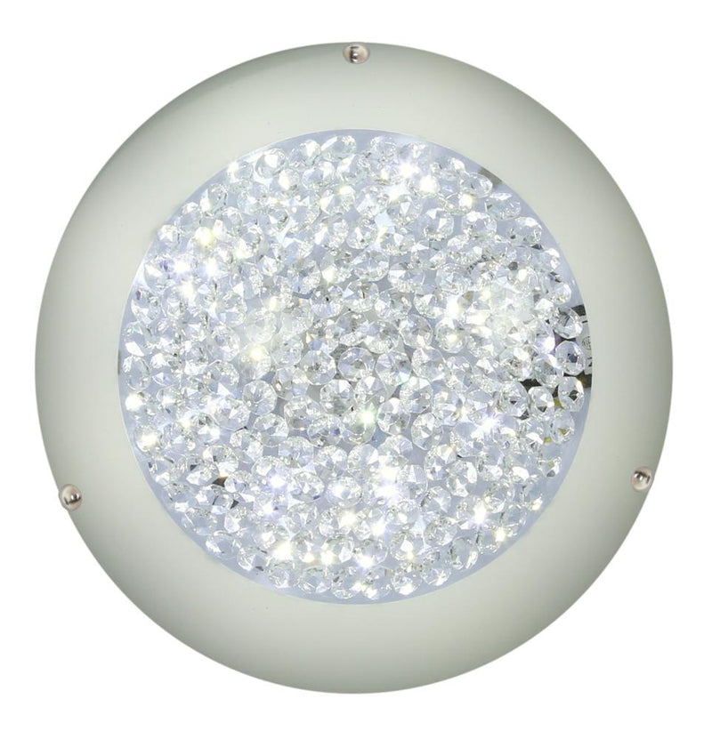 Plafonnier LED Pristina, verre (réf. 14-64073)