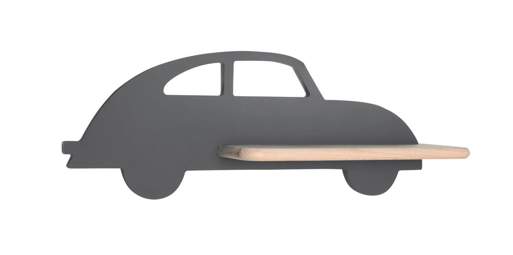 Applique murale LED Car pour chambre d'enfant, bois
