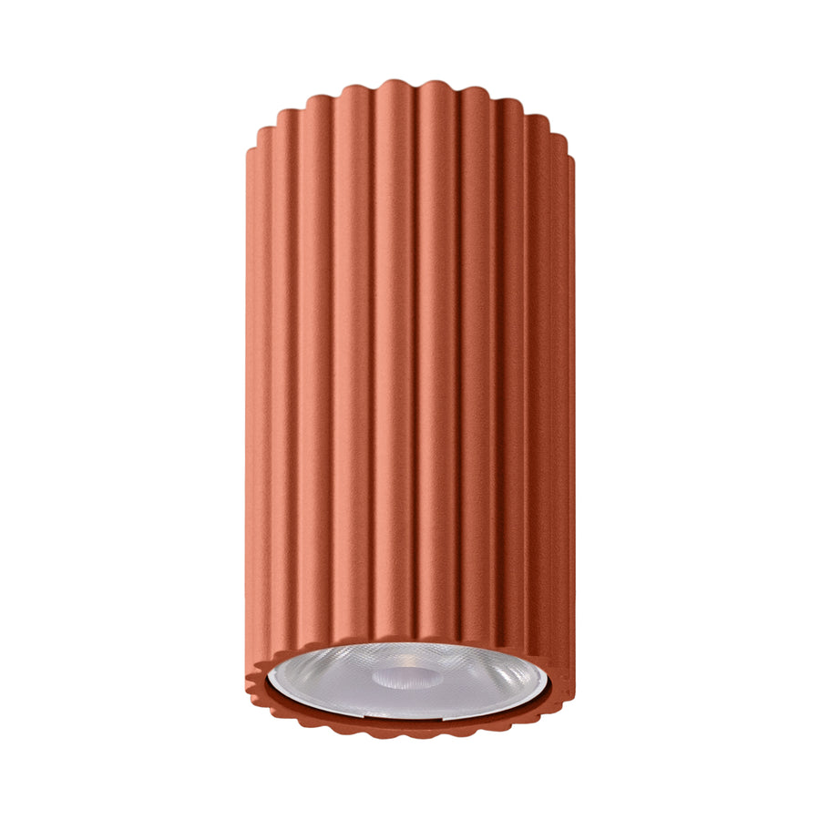 Plafonnier IVAR LED 3000K Ocre rouge