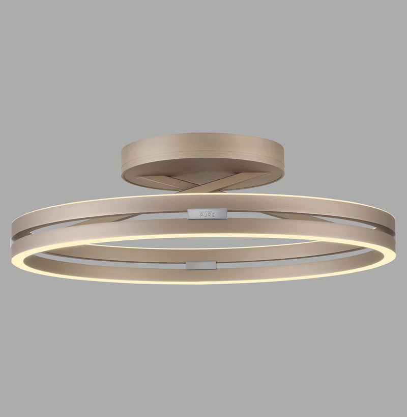 Plafonnier Pure Loop marron
